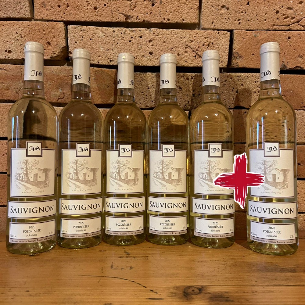 Sauvignon 5+1 láhev zdarma