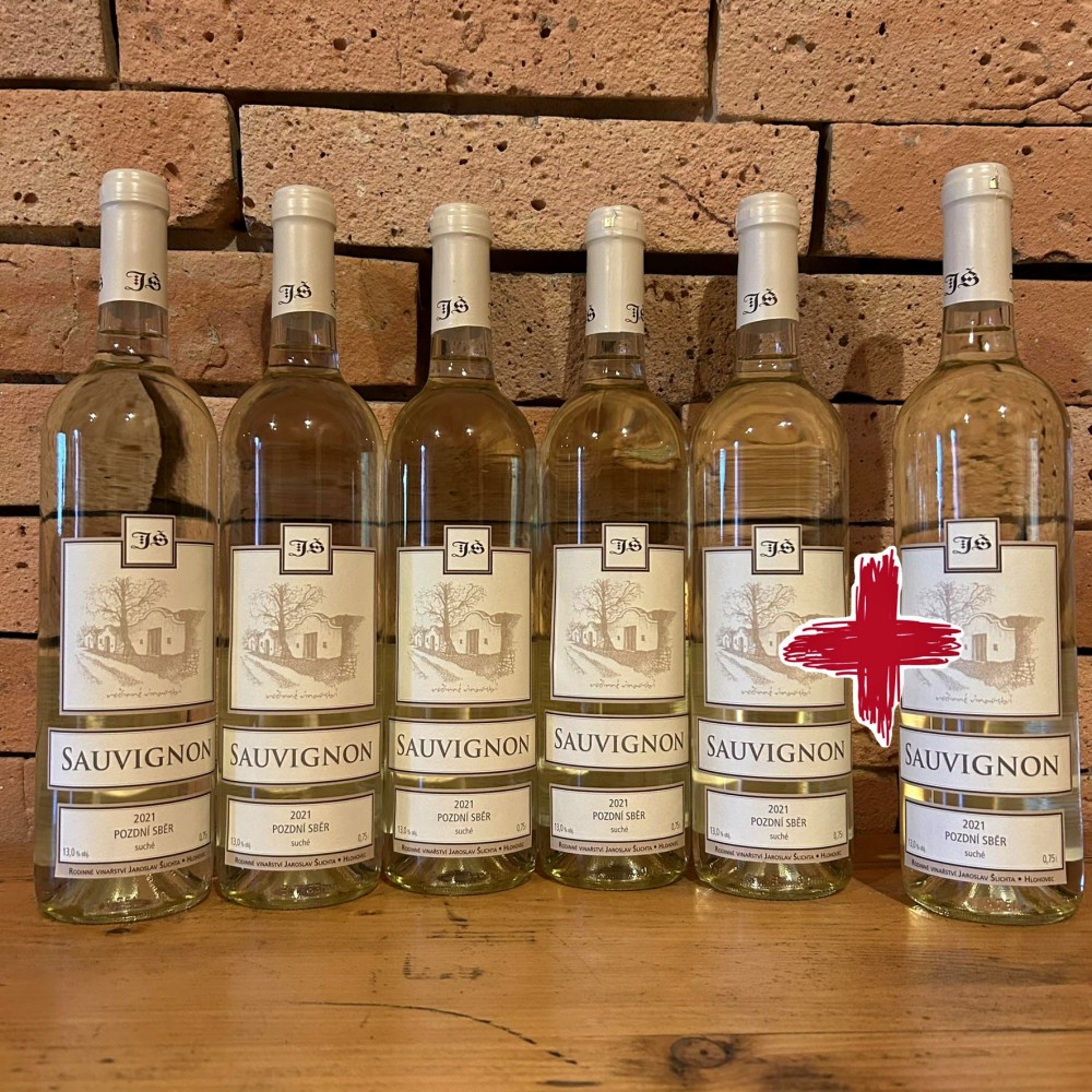 Sauvignon 5+1 láhev zdarma